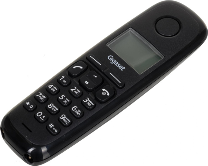 Р/Телефон Dect Gigaset A170 черный АОН
