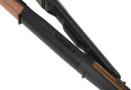 Выпрямитель для волос BABYLISS ST481E,  черный и золотистый
