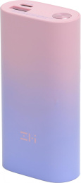 Внешний аккумулятор (Power Bank) ZMI PowerBank QB818,  10000мAч,  розовый/фиолетовый [qb818 color]