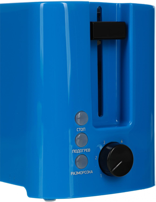 Тостер BBK TR81M 800Вт синий