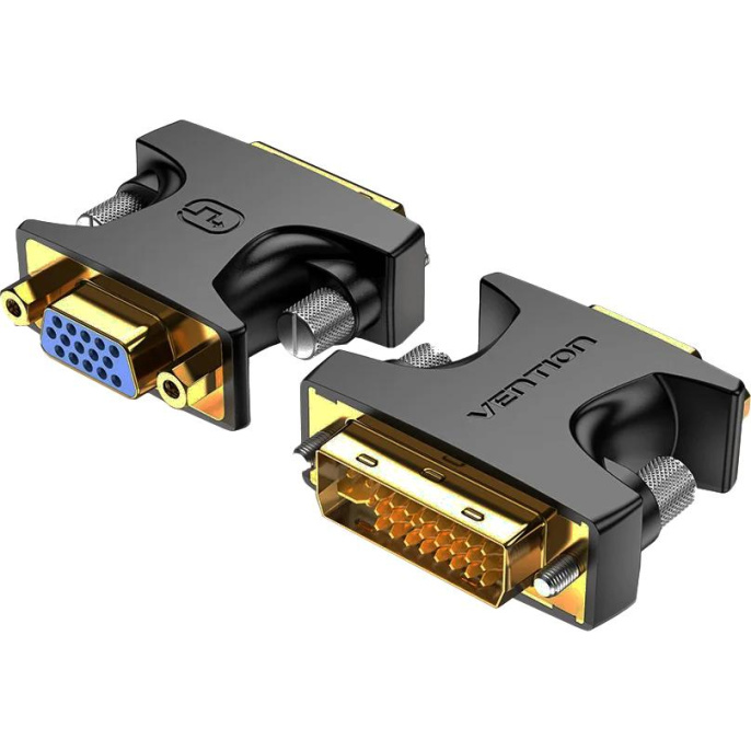 Адаптер-переходник Vention DVI-I 24+5M/ VGA 15F (ECFB0)