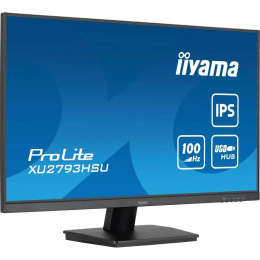 27" Монитор Iiyama ProLite XU2793HSU-B6, 1920x1080, IPS, 100Гц, 1хHDMI, 1хDP, черный