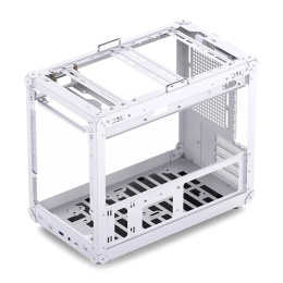 Корпус без блока питания Case JONSBO C6 MAX Handle, Mini-Tower, TG, no fan, 1xUSB-A 3.0 + 1xUSB-C 3.1, mATX, mITX White (C6 MAX White)