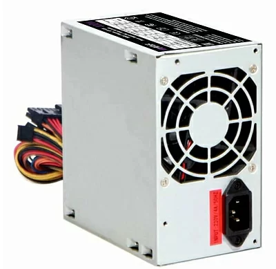 Блок питания Блок питания/ PSU HIPER HPT-400 (ATX 2.31, peak 400W, Passive PFC, 80mm fan, power cord, Black) OEM