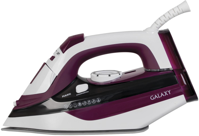 Утюг Galaxy Line GL 6108 2400Вт фиолетовый/белый