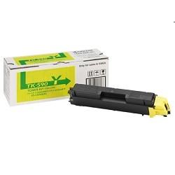 Kyocera-Mita TK-590Y Картридж, Yellow {FS-C5250DN/C2026MFP/C2026MFP+/C2126MFP/C2126MFP+/C2526MFP/C2626MFP, Yellow, 5000стр. }