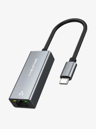 USB-Хаб CABLETIME CB53G (CT-CML100-AG) USB-C на RJ45 100 Мбит/с Ethernet, космический серый