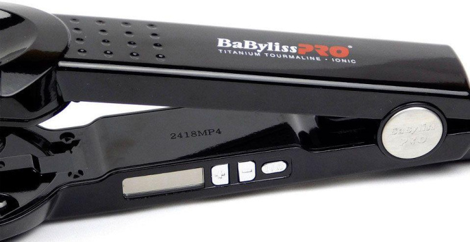 Щипцы Babyliss Pro BAB2369TTE 79Вт черный макс.темп.:210С покрытие:титаново-турмалиновое