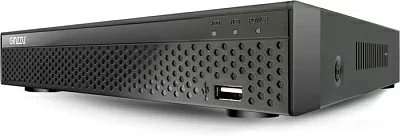 Видеорегистратор IP GINZZU HP-1611 16ch POE NVR 4K, HDMI/VGA, 2USB, LAN, мет