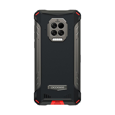 Смартфон Doogee Doogee S86 Pro Flame Red, 15,5 cm (6.1") 720 x 1560 пикселей, 4 x Cortex - A53 2.0 ГГц+4 x Cortex -A73 2.0 ГГЦ, 8 Core, 8GB RAM, 128GB, up to 256GB flash, 16 МП+8 МП+2 МП/8Mpix, 2 Sim, 2G, 3G, LTE, BT, Wi-Fi, NFC, GPS, Type-C, 8 500 мА·ч,