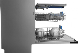 Посудомоечная машина встраив. Hyundai HBD 6105 2100Вт полноразмерная нержавеющая сталь инвертор