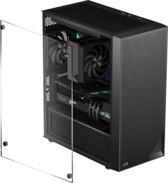 Корпус PcCooler C3 B310 Bk черный без БП mATX 8x120mm 4x140mm 1xUSB2.0 1xUSB3.0 audio bott PSU C3B310-BKP0-GL