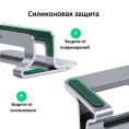 Подставка UGREEN LP258 (20471) Vertical Laptop Stand вертикальная для ноутбука. Цвет: серебристый
