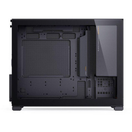 Корпус без блока питания Case JONSBO D32 PRO, Mini-Tower, TG, no fan, 2xUSB-A 3.2 + 1xUSB-C 3.2, mATX, mDTX, mITX Black (D32 PRO BLACK)