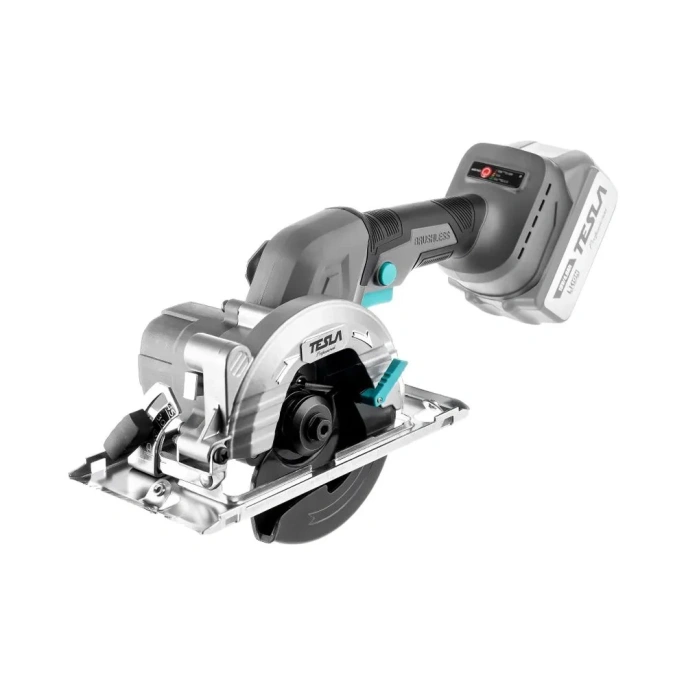 Аккумуляторная циркулярная пила Tesla TCS18BL 18В LiION 6000 об/мин, 125x22 мм, максимальный пропил 42 мм 834527