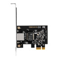 Сетевой адаптер ExeGate EXE-251 PCI-E x1 v2.0, 1xRJ45, UTP 100Mbps/1000Mbps/2.5Gbps RTL8125B (EX296212RUS)