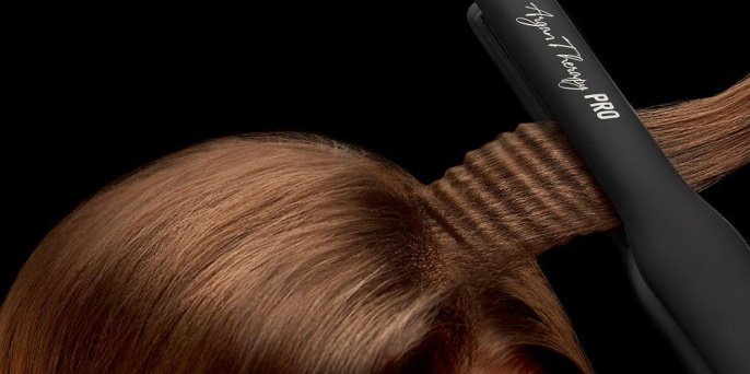 Щипцы Polaris PHSZ 1309TAi Argan Therapy PRO 38Вт черный макс.темп.:230С покрытие:турмалиновое PHSZ 1309TAI