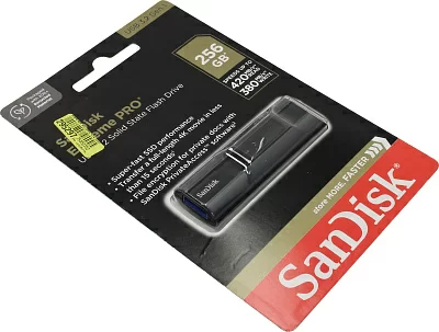 Накопитель SanDisk Extreme PRO SDCZ880-256G-G46 USB3.1 Flash Drive 256Gb (RTL)