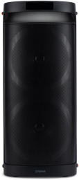 Музыкальный центр Digma D-MC1750, 60Вт, с микрофоном, Bluetooth, FM, USB, micro SD, черный