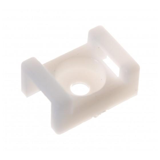 REXANT 07-2102 Площадка для крепления стяжки 22.2 х 16 мм 100 шт. белая