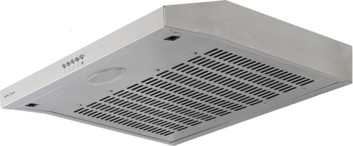 Вытяжка козырьковая Krona Ermina 600 нержавеющая сталь управление: кнопочное 1 мотор КА-00001061