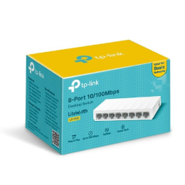TP-Link LS1008 Настольный коммутатор с 8 портами 100 Мбит/с