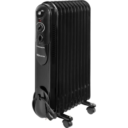 Масляный обогреватель TDM ELECTRIC МО-11К, чёрный, 2500 Вт, 11 секций, регулятор мощности 1000/1500/2500 Вт, термостат, SQ2501-0906