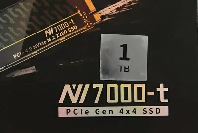 Накопитель SSD 1 Tb M.2 2280 M Netac NV7000-t NT01NV7000t-1T0-E4X