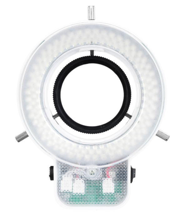 Осветитель кольцевой Levenhuk LED 144, с адаптером и резьбой