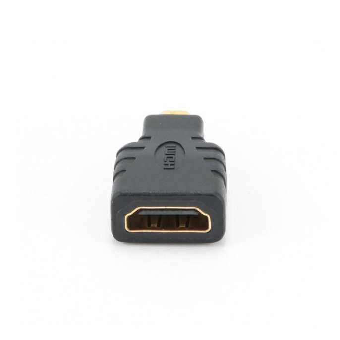 Gembird Переходник HDMI-microHDMI 19F/19M, золотые разъемы, пакет [A-HDMI-FD]