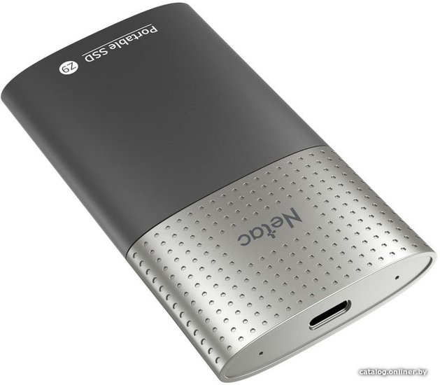 Накопитель SSD Netac USB-C 250GB NT01Z9-250G-32BK Z9 черный