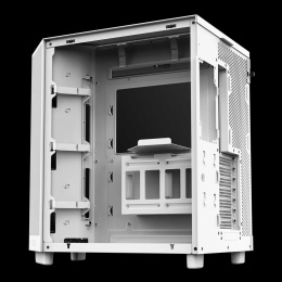 Корпус без блока питания/ Case NZXT H6 Flow, Midi-Tower, TG, 3x120mm, 2xUSB-A 3.2 + 1xUSB-C 3.2, ATX, mATX, mITX White (CC-H61FW-01)