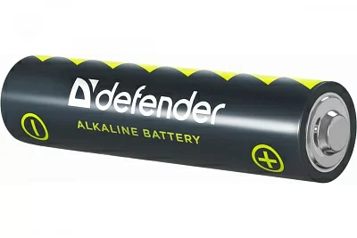 Defender Батарейка алкалиновая LR03-4F AAA, в пленке 4шт DEFENDER 56001