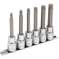 Набор головок-бит Torx 6-гранных (6 шт; 1/2") Forsage F-40913L(46626)