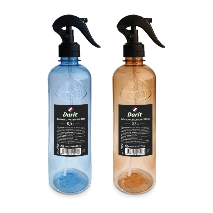 Флакон с мелкодисперсным распылением и шкалой DARIT 0.5 л 129500