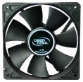 Вентилятор для корпуса DEEPCOOL Xfan120 120x120x25мм 64шт./кор, пит. от мат.платы и БП, черный, 1300об/мин Retail blister DP-FDC-XF120