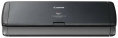 Сканер Canon P-215II 9705B003 протяжный портативный, CIS датчик, 600x600 dpi, 24 бит, формат A4, двустороннее сканирование, автоматическая подача, 15 стр/мин ч/б , 10 стр/мин цвет , питание от USB, 285x174x257 мм, 1 кг