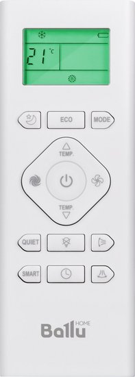Сплит-система Ballu Maverick DC BSMI-07HN8 860 Вт, мощность кондиционера: 7 850 BTU, комплект, минимальная/максимальная поддерживаемая температура: 16/30 °С, максимальная/минимальная рабочая температура воздуха для внешнего блока