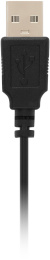 Клавиатура Oklick 100M HW3, проводная, USB, мембранная, черный [654570]