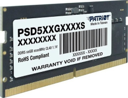 Оперативная память Patriot PSD516G520081S DDR5 SODIMM 16GB PC5-41600 CL42