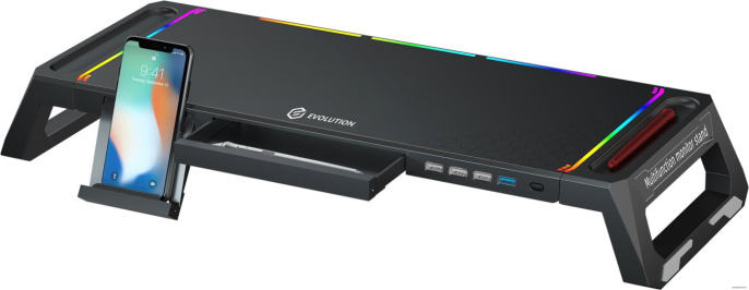Подставка для монитора EVOLUTION MS200 RGB