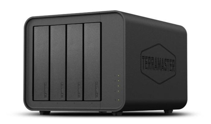 Внешний корпус для жёстких дисков TerraMaster D4-320 DAS tower/JBOD,RAID0,1/up to 4 SATA 3,5' or 2,5' /1xUSB3.1 Type-C gen2/1xPS/1YW