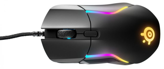 Мышь SteelSeries Rival 5, игровая, оптическая, проводная, USB, черный [62551]