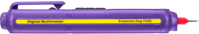 Мультиметр цифровой ERMENRICH Zing TC05, автоматический/ручной [85667]