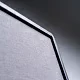 Доска стеклянная Deli 50060 14.6х10.2см алюминиевая рама стекло на роликах