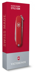 Складной нож Victorinox Classic SD Style Icon, функций: 7, 58мм, коробка подарочная [0.6223.g]