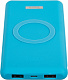 Мобильный аккумулятор Buro BPQ10F 10000mAh 3A QC PD беспроводная зарядка синий (BPQ10F18PBL)
