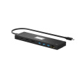 док-станция Docking Station WAVLINK USB-C Triple Display /85W PowerDelivery/2xUSB3.0/2xUSB2.0/1xUSB C/1xDP/2xHDMI/1xGigabit LAN/1xAudio In/Out/1xSD/Micro SD CardReader WL-UMD08