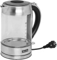Чайник электрический Rondell 1001-RE-01 1.7л. 2200Вт серебристый корпус: стекло/металл RDE-1001