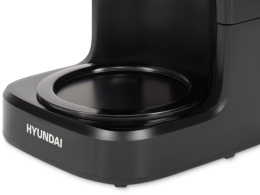 Кофеварка капельная Hyundai HYD-1212 900Вт черный/серебристый
